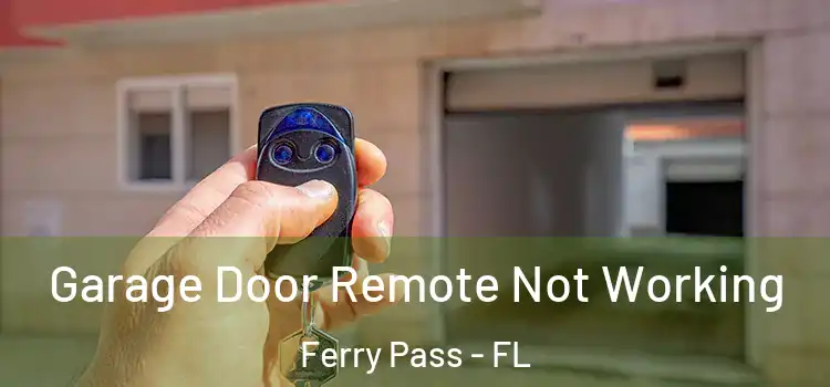  Garage Door Remote Not Working Ferry Pass - FL