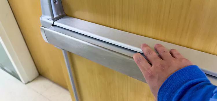 Installing a Push Bar on a Door Ferry Pass