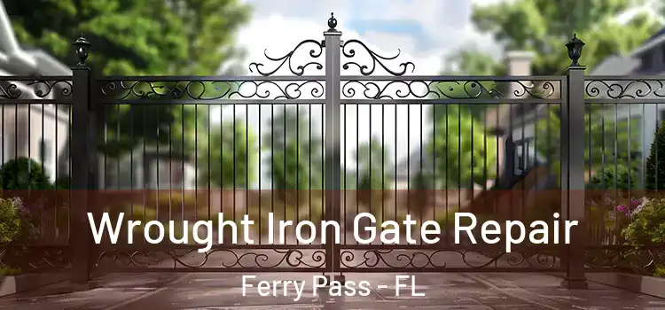 Wrought Iron Gate Repair Ferry Pass - FL